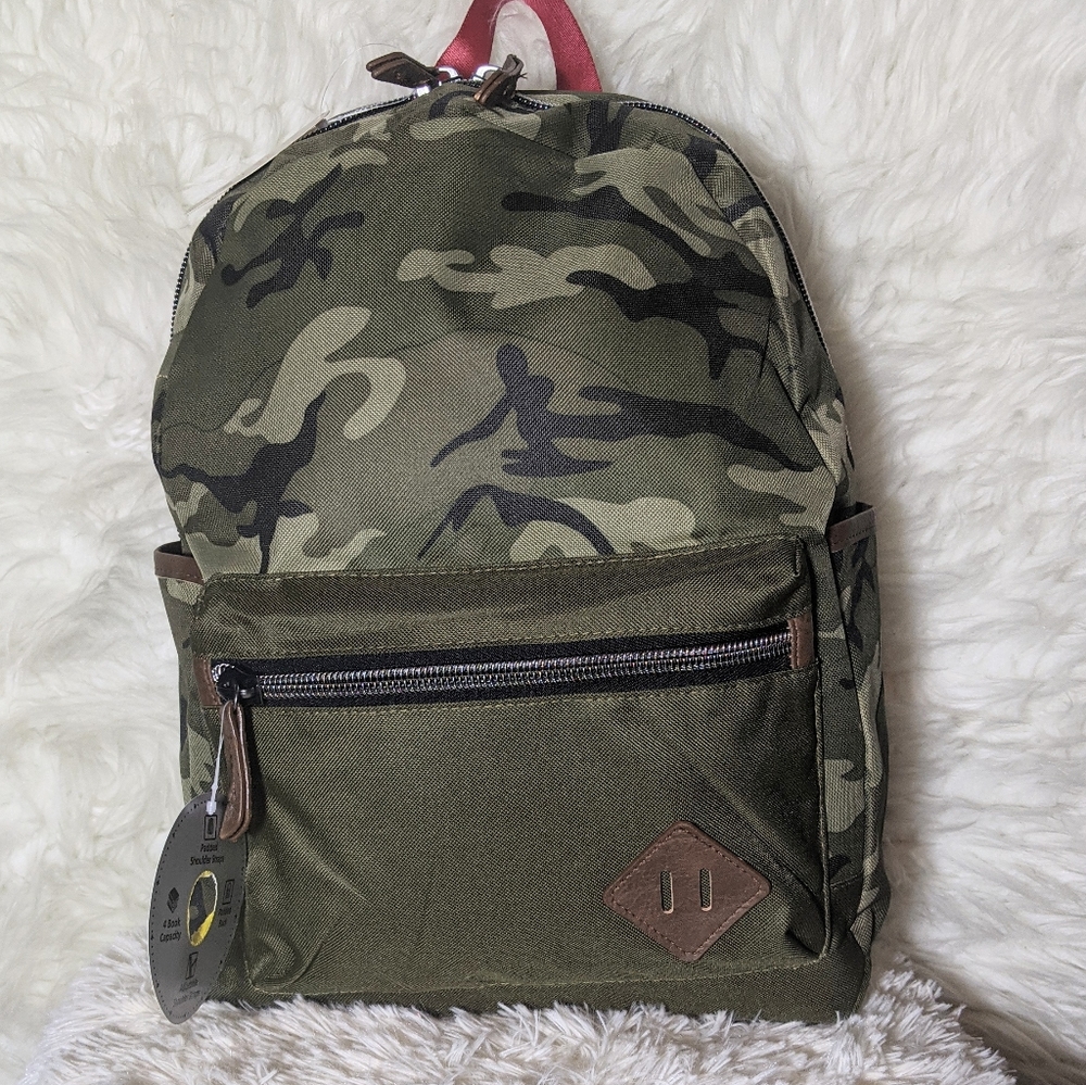 NWT Camo Backpack